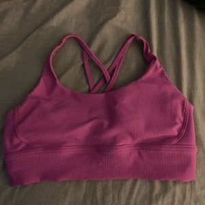 Lululemon ribbed energy bra longline